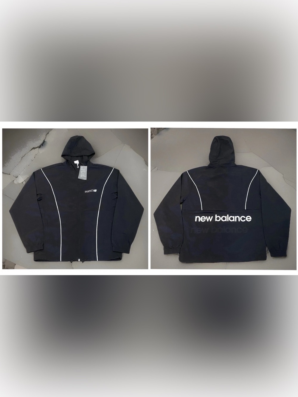 New Balance Vision Woven Water Defy Windbreaker Jacket